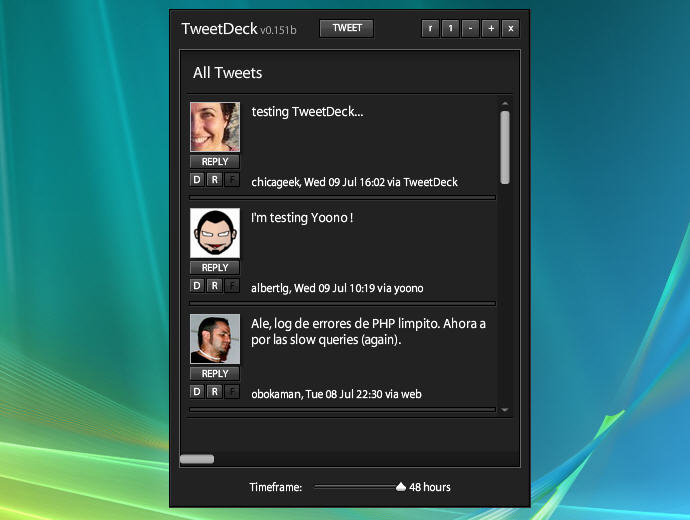 tweetdeck download shortcut