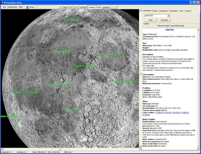 vitual moon atlas