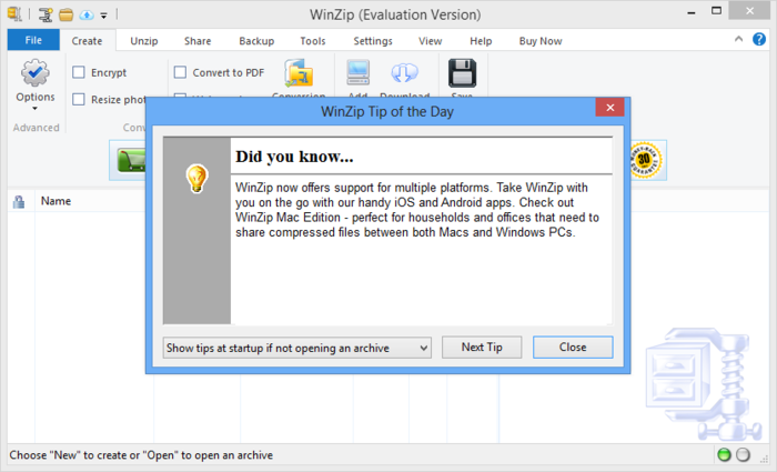 free download of winzip