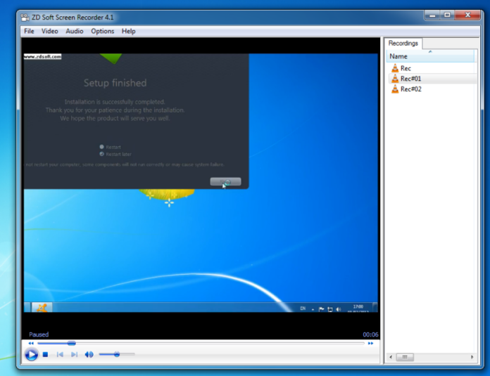 download the new version for windows ZD Soft Screen Recorder 11.6.5