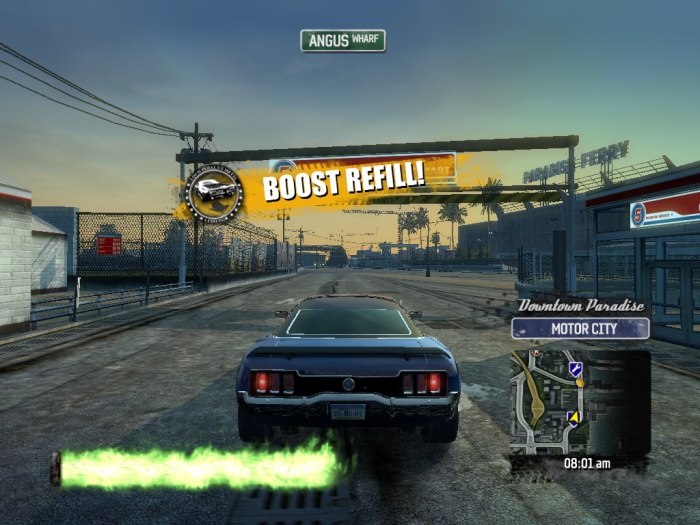 how to activate showtime in burnout paradise