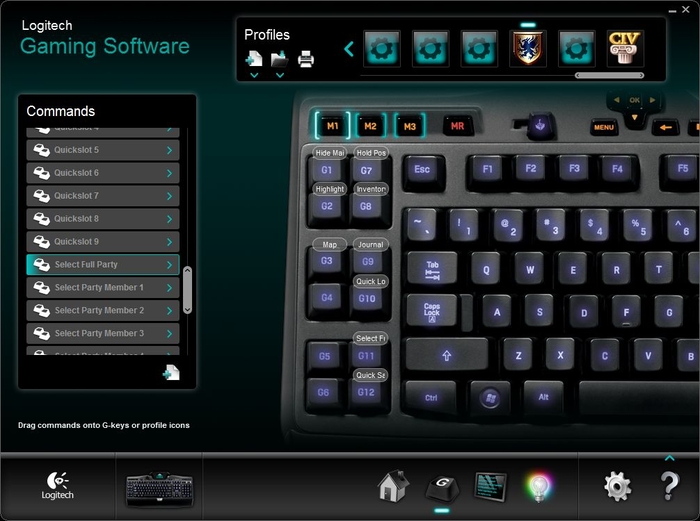 how to use logitech gaming software for autoclick