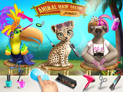 Jungle Animal Hair Salon (APK) - Free Download