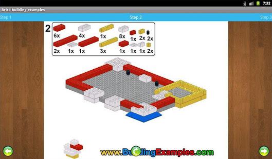 lego building application