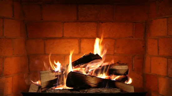 smart tv fireplace screensaver