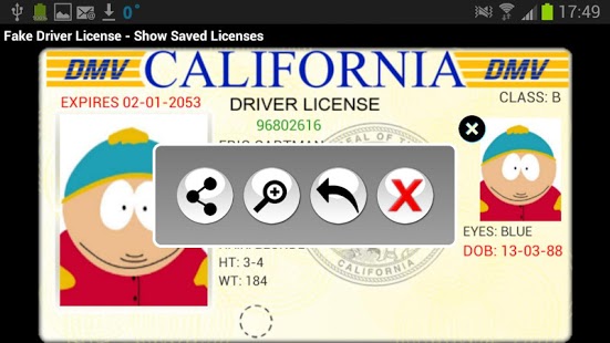 fake drivers license generator