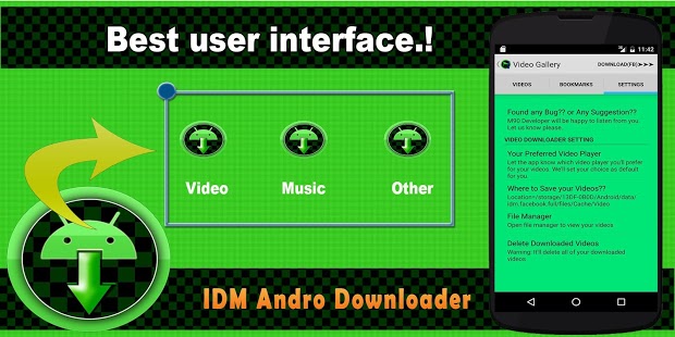 IDM Facebook Video Downloader (APK) Free Download