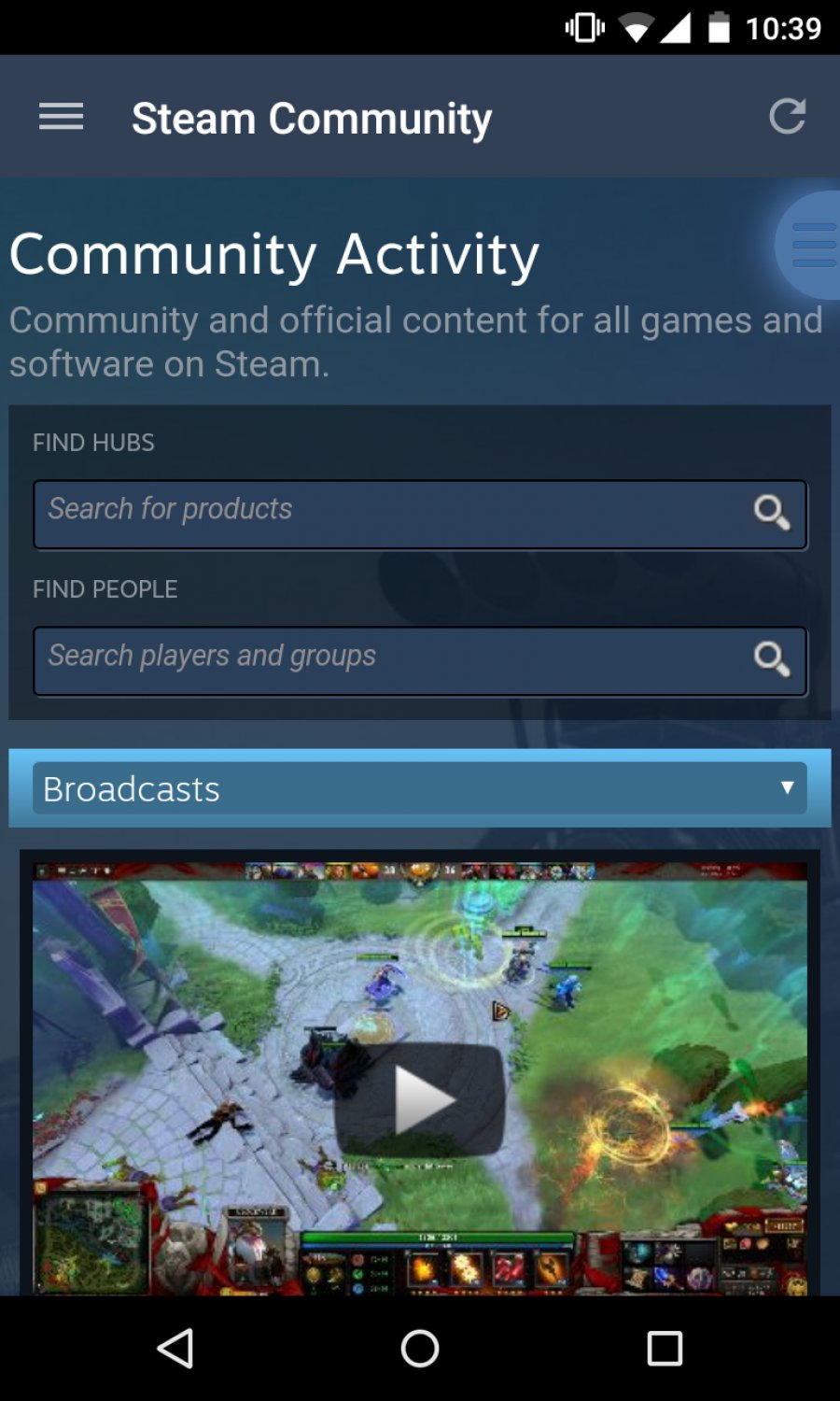 steam apk for android