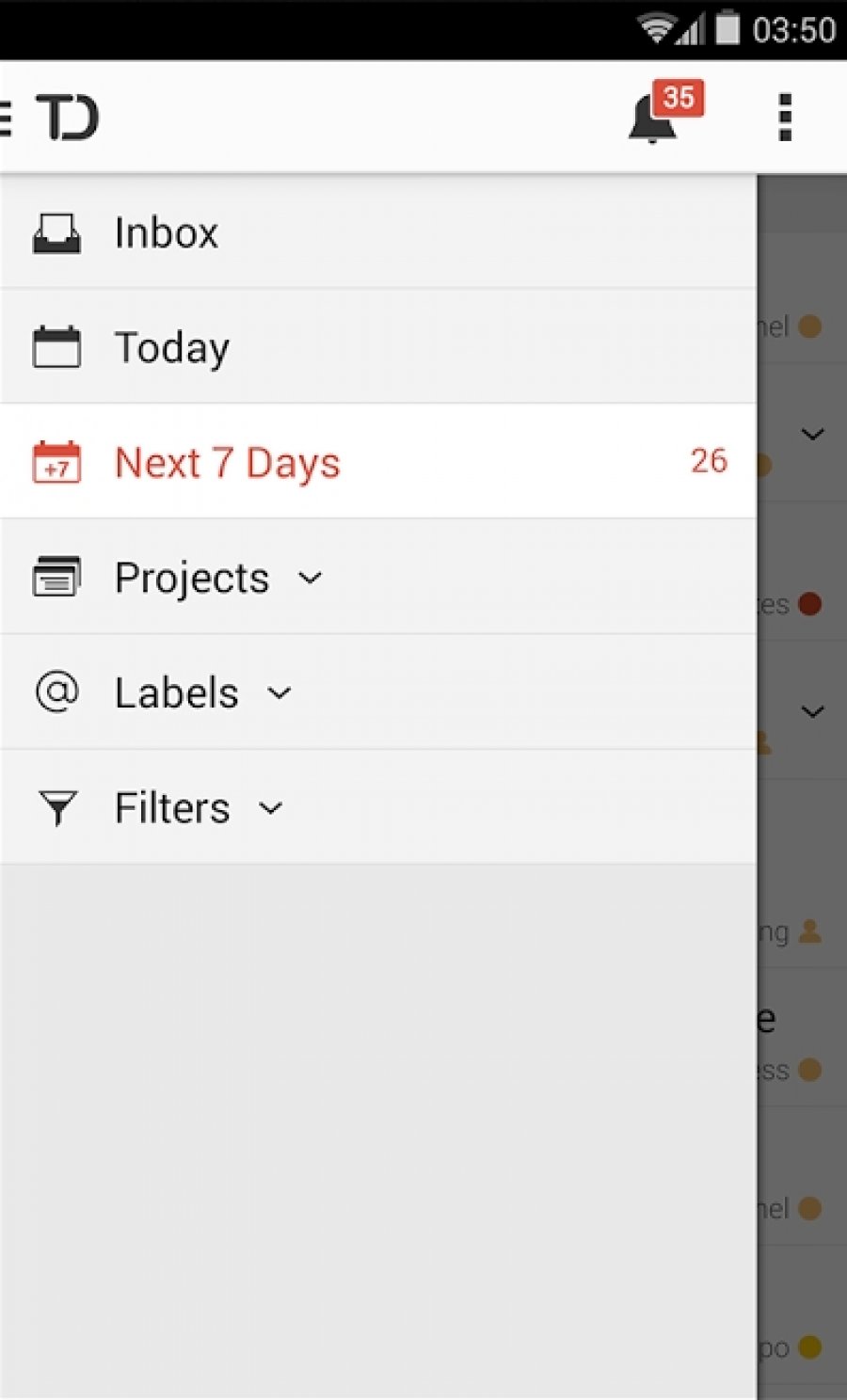 daily planner todoist android