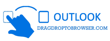 Outlook Drag & Drop to Browser